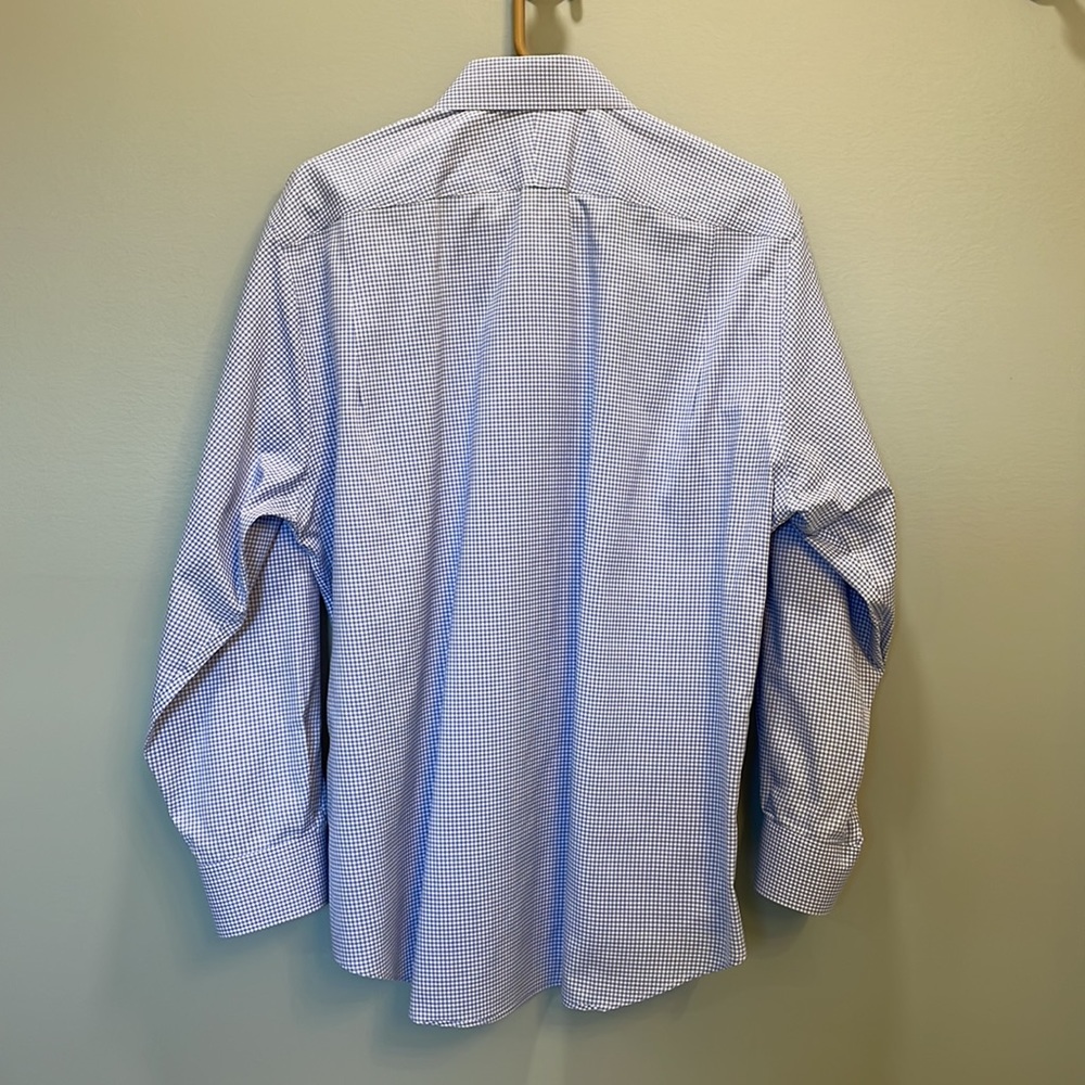 Nordstrom Men's Mini Check Dress Shirt - Picture 2 of 5